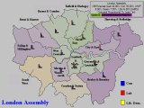 Forecast for London (3rd Place, Coloured By Percentage Lead Over 4th)