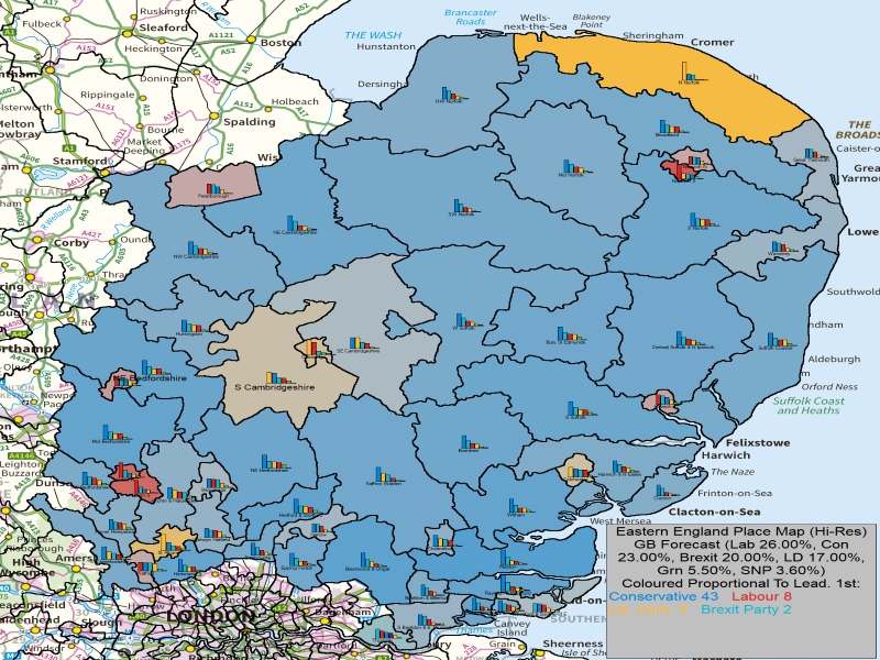 Forecast for Eastern England