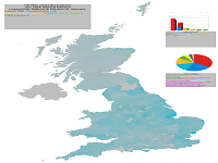 UK General Election Results - Reform UK percentages