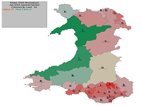 UK General Election Results for Wales